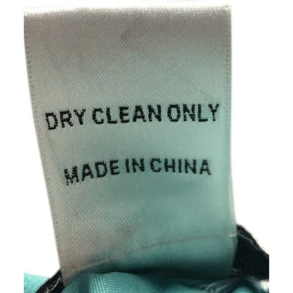 Bill Levkoff Mini Dress Women's Size 12 Glacier Blue One Shoulder - Picture 4 of 5